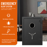 Digital Keypad Fireproof Safe, Deluxe Safe Box, 1.29 Cubic Feet, RPNB RPEFS50