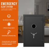 Digital Keypad Fireproof Safe, Deluxe Home Safe, 2.12 Cubic Feet, RPNB RPEFS66