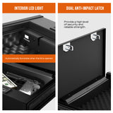 Biometric Gun Safe for Handgun with Interior LED Light-RPNB RP2005