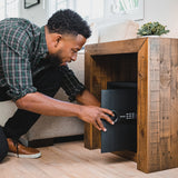Black Cabinet Safe For Small Home Security Safe Box, Commercial & Residential Safe, 1.2 Cubic Feet, RPNB RP36ESA