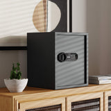 Home Storage Safe with Two Security Live Bolts, Small Jewelry Safe Lock Box, 1.5 Cubic Feet, RPNB RP42ESA