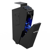 Quick Access Drop Down gun Safe with Digit Keypad Lock, Mounted Handgun Safe-RPNB RP311E