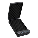Portable Digital Pistol Safe – Quick Access Handgun Lock Box for Car, Home & Travel Gun Case with Electronic Keypad - RPNB RP2019