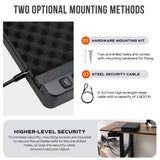 Portable Digital Pistol Safe – Quick Access Handgun Lock Box for Car, Home & Travel Gun Case with Electronic Keypad - RPNB RP2019