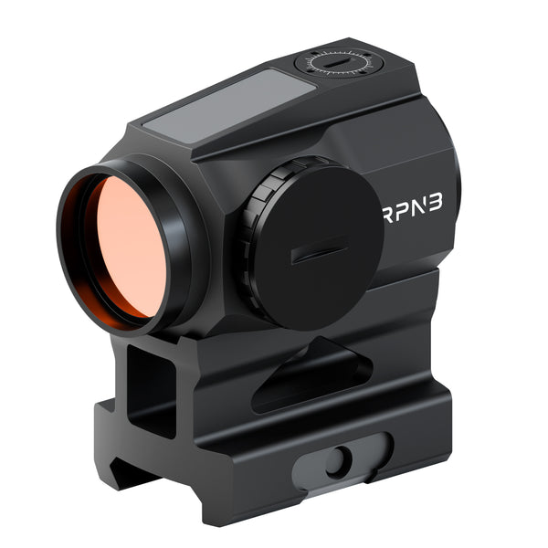 RPNB Solar Charging Red Dot Sight with Shake Awake, 2MOA Waterproof Red Dot Scope