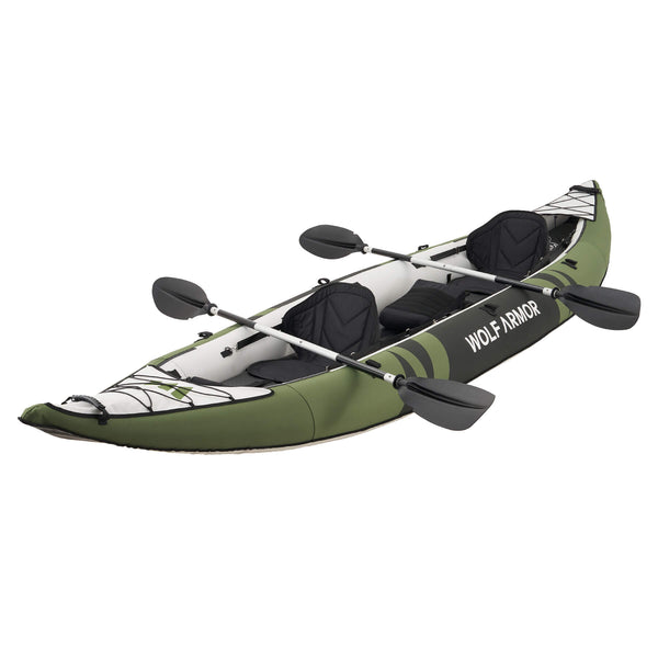 3 Person Inflatable Kayak with EVA Padded Seats-‎IK-002A