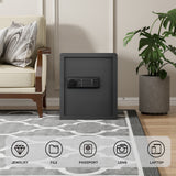 Biometric Home Safe with Fingerprint Digital Lock for Cash & Jewelry, 1.5 Cubic Feet, RPNB RP42FSA