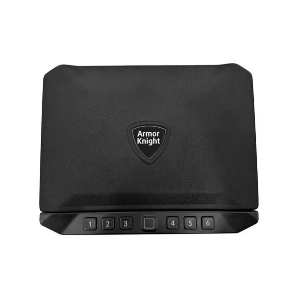Armor Knight Biometric Gun Safe for Handgun with Digital Keypad for 2 Pistols and More