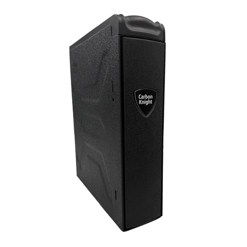 Carbon Knight Mounted Biometric Nightstand Handgun Safe with Pistol Holder