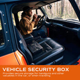 Portable Car Handgun Safe - Small Gun Lock Box for Travel, Small Vehicle Gun Safe-RPNB RP 2001