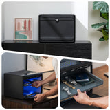 Fingerprint High Capacity Dual-Layer Closet Home Safe with Biometric Scanner Touchscreen Keypad- RPNB RP2009