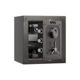 RPNB Large Home Fingerprint Retro Style Biometric Safe Box with Jewelry Drawer, 1.68 cuft-RPFV45