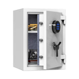 Digital Keypad White Fireproof Safe, Deluxe Safe Box, 1.29 Cubic Feet, RPNB RPEFS50W
