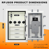 Premium Luxury Fireproof Jewelry Safe for Home, RPNB RPJS Series