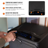 Fingerprint Gun Safe for Multiple Handguns,Biometric Pistol Safe Box- RPNB RP2009