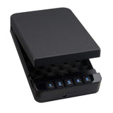 Portable Digital Pistol Safe – Quick Access Handgun Lock Box for Car, Home & Travel Gun Case with Electronic Keypad - RPNB RP2019