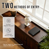 Portable Digital Pistol Safe – Quick Access Handgun Lock Box for Car, Home & Travel Gun Case with Electronic Keypad - RPNB RP2019