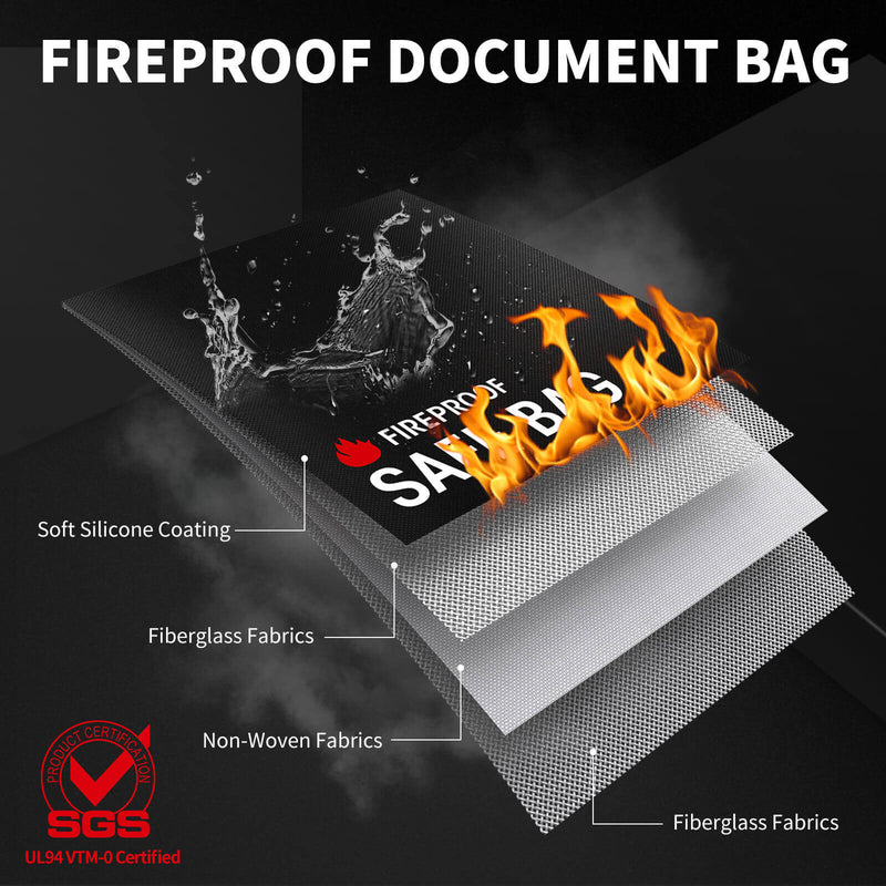 Fireproof Document Bag large 4