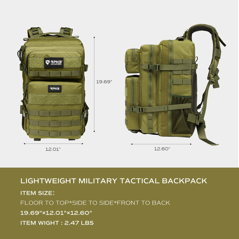 Military Backpack 50L Bronbag © — BRONGROUP