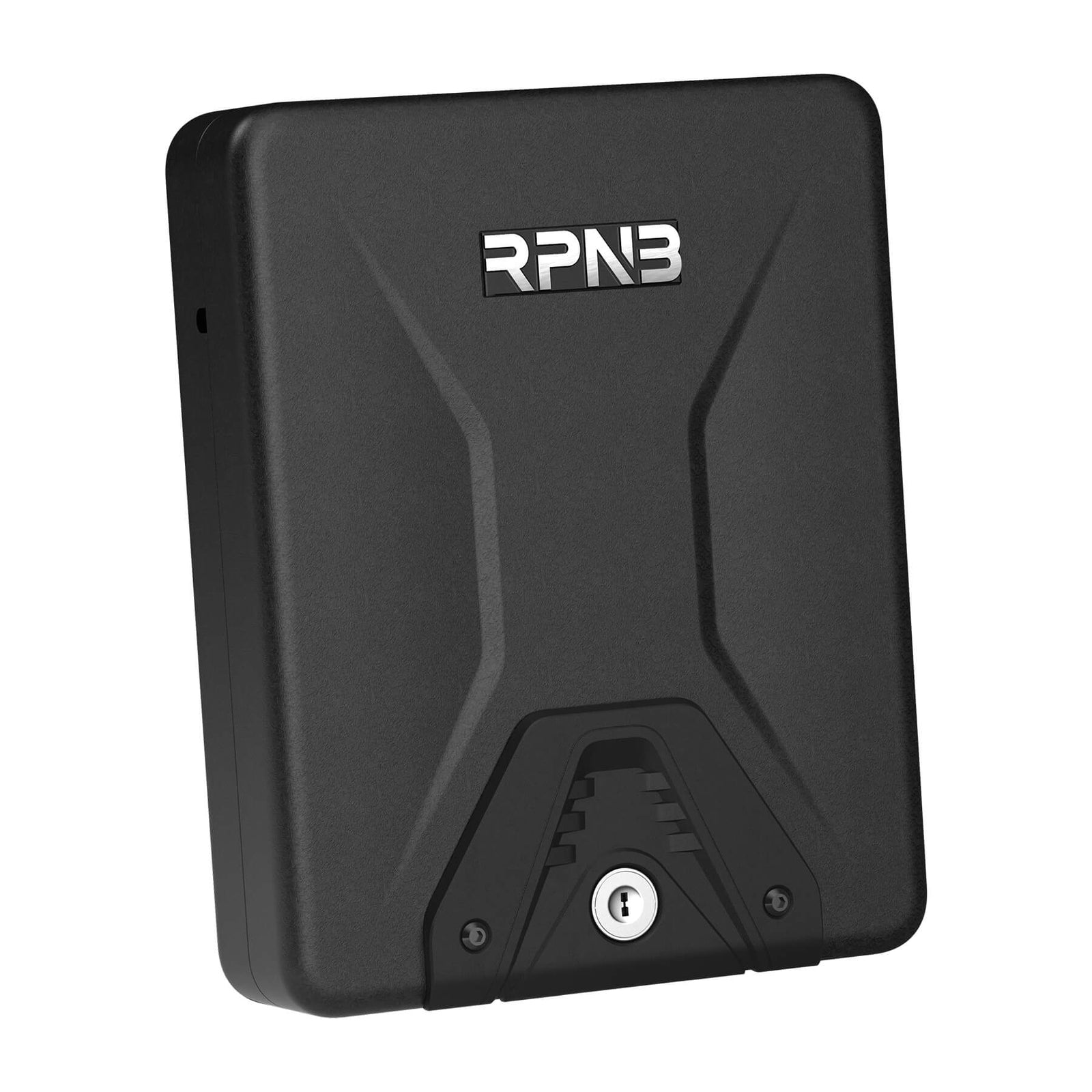 Secure It Handgun Security Box - Fits Full Size Pistol Or Revolver, Steel Safe With Key Lock, Made In USA
